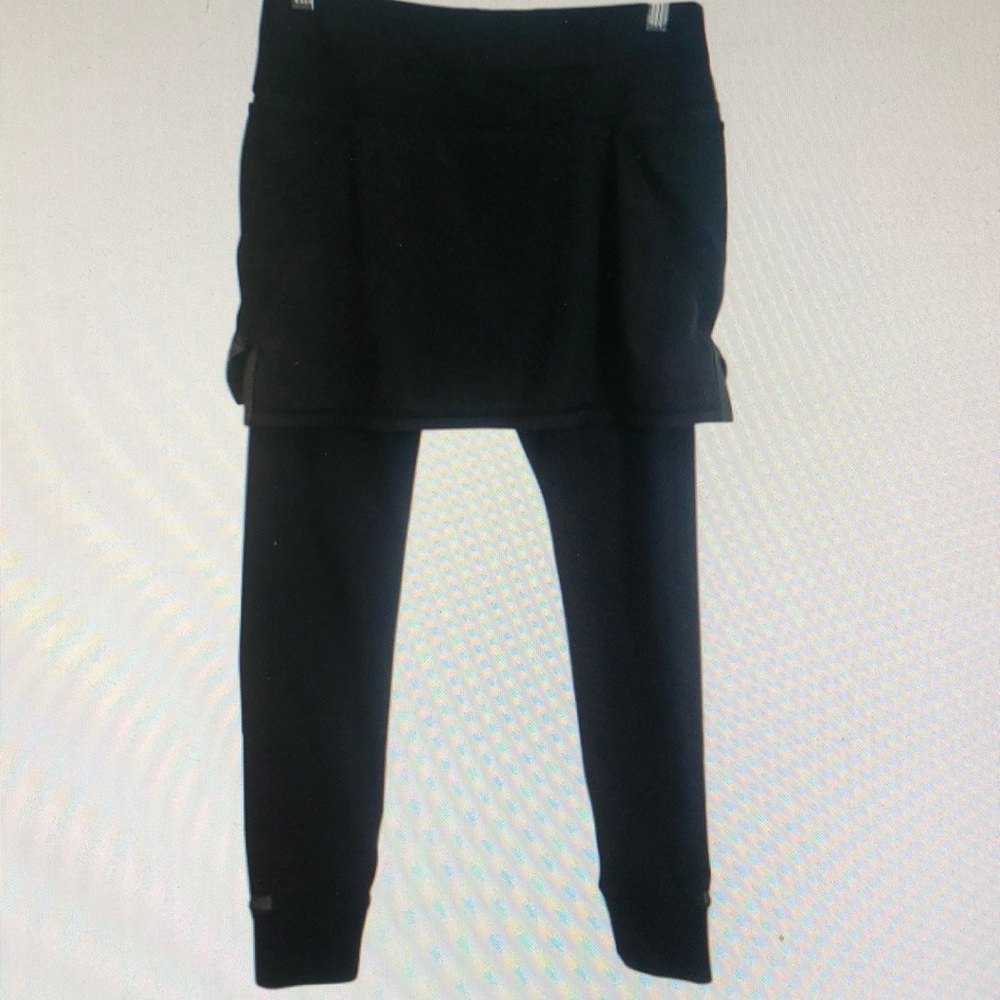 Black Kids Skirted Leggings
